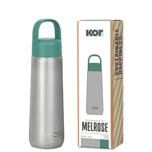 Melrose - 20oz (600ml) Double Wall Stainless Steel Bottle